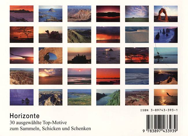 Postkartenbuch Horizonte
